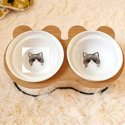 Feed Me Now Feline Serving Bowls