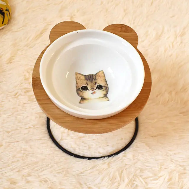 Feed Me Now Feline Serving Bowls