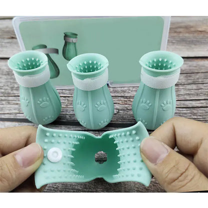 Somebody Save Me-ow Paw Protector and Silicone Nail Cover